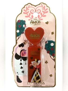 Disney Alice in Wonderland  Lip Gloss -Vanilla Scented NIP